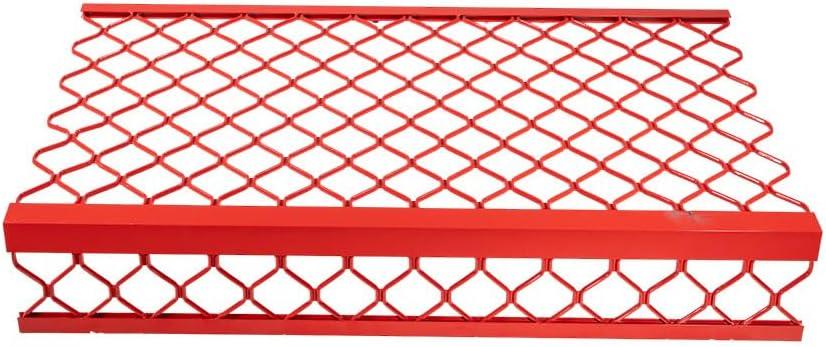 imageMytee Products 10 Pack 48x30 Drop Aluminum Mesh Brick Guard Corner Protector  L Shape Mesh Edge Guard Corrosion ResistantRed