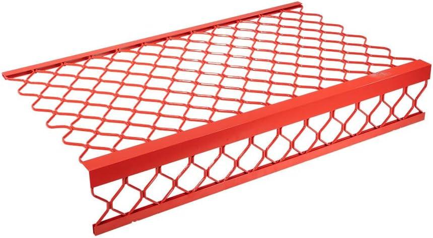 imageMytee Products 10 Pack 48x30 Drop Aluminum Mesh Brick Guard Corner Protector  L Shape Mesh Edge Guard Corrosion ResistantRed