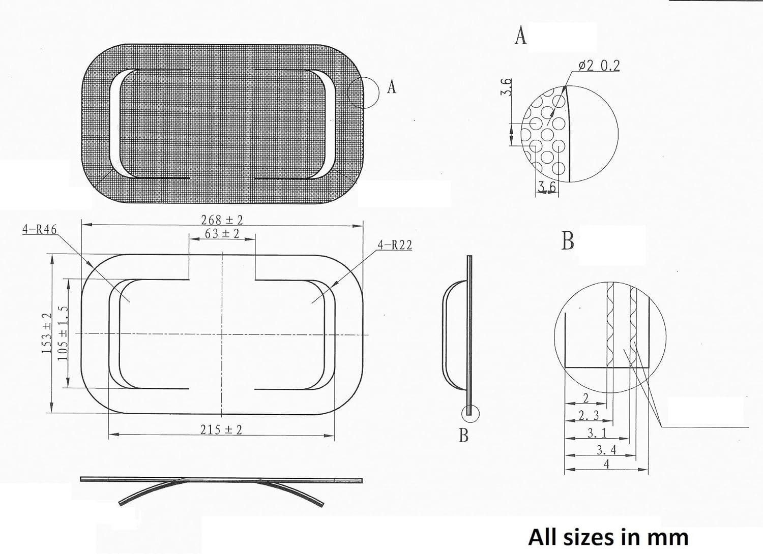imageMytee Products 20 Pack Rubber Winch or Ratchet Strap Corner Protectors Flatbed Trailer1  Pack