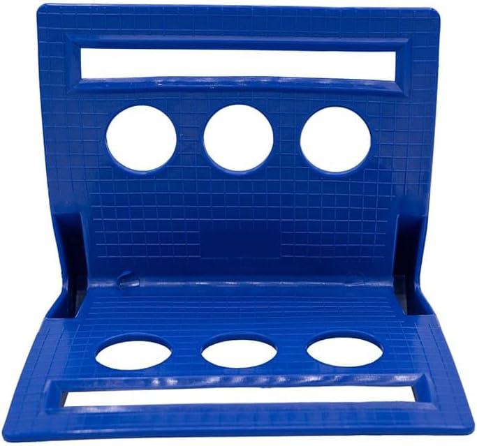 imageMytee Products V Shaped Board 4 Blue Plastic Corner Edge Protectors for Cargo Loads  Tie Down Strap Guard for Winch Ratchet Straps on Flatbed Trailers  VStyle Tie Downs Edge Protectors