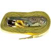 imageMytee Products 10 Pack 2 inch x30 ft Heavy Duty Ratchet Straps with Double J Hooks  10000 Lbs Breaking Strength Blue Tie Down Straps wWire Hooks for Industrial Use Trailers Truck CargoYellow
