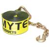 imageMytee Products 10 Pack 3 X30 Winch Straps wChain WLL 5000 Flatbed Tie Down Strap2  Pack