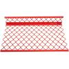 imageMytee Products 10 Pack 48x30 Drop Aluminum Mesh Brick Guard Corner Protector  L Shape Mesh Edge Guard Corrosion ResistantRed