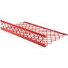 imageMytee Products 10 Pack 48x30 Drop Aluminum Mesh Brick Guard Corner Protector  L Shape Mesh Edge Guard Corrosion ResistantRed