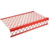 imageMytee Products 10 Pack 48x30 Drop Aluminum Mesh Brick Guard Corner Protector  L Shape Mesh Edge Guard Corrosion ResistantRed