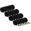 imageMytee Products 10 Pack All Purpose Lashing Strap 1 x 15 Black Kayaks Luggage Bicycle Roof Rack Surfboard Tie Down20  Pack