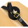 imageMytee Products 10 Pack All Purpose Lashing Strap 1 x 15 Black Kayaks Luggage Bicycle Roof Rack Surfboard Tie Down20  Pack