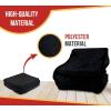 imageMytee Products 10x13 Black Pre Tarp Blanket with Grommets for Tarp amp Cargo Load amp Protection  Heavy Duty Textile Moving Blankets for Packing amp Shipping Furniture  NonAbrasive Surface1  Pack