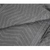 imageMytee Products 12 Pack 80 x 72 Black Moving Blankets 40 lbdz Weight  NonWoven Polyester Furniture Moving Pads for Protection in Moving or StorageBlack