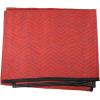imageMytee Products 12 Pack 80 x 72 Black Moving Blankets 40 lbdz Weight  NonWoven Polyester Furniture Moving Pads for Protection in Moving or StorageRed