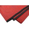 imageMytee Products 12 Pack 80 x 72 Black Moving Blankets 40 lbdz Weight  NonWoven Polyester Furniture Moving Pads for Protection in Moving or StorageRed