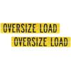 imageMytee Products 12 x 72 Hinged Aluminum Oversize Load Sign for Trucks  Heavy Duty Reflective Diamond Grade Aluminum Wide Oversized Load Banner for Vehicle Trailer  Safety Warning Signs12 x 72