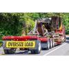 imageMytee Products 12 x 72 Hinged Aluminum Oversize Load Sign for Trucks  Heavy Duty Reflective Diamond Grade Aluminum Wide Oversized Load Banner for Vehicle Trailer  Safety Warning Signs12 x 60