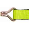 imageMytee Products 2 Pack 2 in x 15 ft Ratchet Straps with Wire Hook  Safety Green Flatbed Truck Tie Down 3333 lbs  WLLHI Viz Green