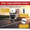 imageMytee Products 2 Pack 22 Round Reefer Fuel Tank Support Strap for 7AMPASA355S  Stainless Steel Fuel Tank Strap for 22 Fuel TanksReefer 7AMPASA5852S