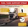 imageMytee Products 2 Pack 26 Fuel Tank Support Strap w Step Brackets for International ProStar 3595905C1  2W Steel Fuel Tank Strap Replaces Automann Part Number  M203905ProStar 3676585C1