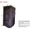 imageMytee Products 2 Pack Black Quilted Refrigerator Cover  Outdoor Fridge Cover Furniture Pad for MovingStorage  38 x 70  Fully Adjustable Machine WashableMoving Storage Pad