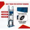 imageMytee Products 2 Pack Steel Appliance Hand Truck Dolly with Easytouse Belt Tightener amp 6 Caster Wheels  800 lbs Capacity Appliance Dolly with Stair Climber amp Auto Recoil System for Refrigerator4  Pack