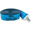 imageMytee Products 2 x 27 Blue Ratchet TieDown Strap wWire Hook 3333 lbs WLL
