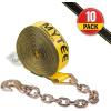 imageMytee Products 20 Pack 2 in x 30 ft Winch Strap with Chain Anchor Extension Flatbed Truck Trailer Tie Down10  Pack
