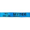 imageMytee Products 3 in x 30 ft Ratchet Strap with Chain AnchorBlue