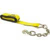 imageMytee Products 3 in x 30 ft Ratchet Strap with Chain AnchorYellow