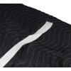 imageMytee Products 36x64x46 Black Quilted Loveseat Cover for Moving and Storage Polyester ZigZag Stitching Reusable and Washable Furniture Moving BlanketLoveseat