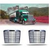 imageMytee Products 37 x 42 Aluminum Front Grille Compatible wFreightliner FLD112 19912008 FLD120 19882011 FLD132 2001  Bumper Cover Grille Replaces FLD120 Freightliner 2819 A17126220072  Pack