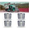 imageMytee Products 37 x 42 Aluminum Front Grille Compatible wFreightliner FLD112 19912008 FLD120 19882011 FLD132 2001  Bumper Cover Grille Replaces FLD120 Freightliner 2819 A17126220074  Pack