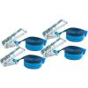 imageMytee Products 4 Pack 2 Inch x 20 Ft Endless Ratchet Straps  Heavy Duty Blue Ratchet Strap 3333 lbs Working Load Limit  Endless Cargo Straps to Strap Down Pallets Pipes Boxes etc4  Pack