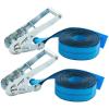 imageMytee Products 4 Pack 2 Inch x 20 Ft Endless Ratchet Straps  Heavy Duty Blue Ratchet Strap 3333 lbs Working Load Limit  Endless Cargo Straps to Strap Down Pallets Pipes Boxes etc2  Pack