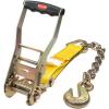 imageMytee Products 4 Pack 4 Ratchet wChain Anchor No Strap2 Yellow w Chain Anchor