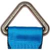 imageMytee Products 4 Pack 4 in x 30 ft Winch Straps w D RingBlue