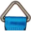 imageMytee Products 4 Pack 4 in x 30 ft Winch Straps w D RingBlue