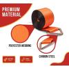 imageMytee Products 4 Pack 4 in x 30 ft Winch Straps w D RingOrange