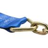 imageMytee Products 8 Pack 4 x30 Kinedyne Winch Strap wChain Anchor  WLL 5400 lbs Heavy Duty Blue 4 Inch Tie Down Straps wHook for Flatbed Trailer Truck  Cargo Control Equipment1  Pack