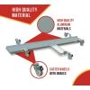 imageMytee Products 89 L X 9 W Aluminum Motorcycle Dolly wFully Adjustable Kickstand Plate  1500 lbs Load Capacity1  Pack