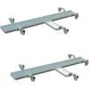 imageMytee Products 89 L X 9 W Aluminum Motorcycle Dolly wFully Adjustable Kickstand Plate  1500 lbs Load Capacity2  Pack