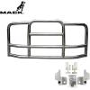 imageMytee Products Medium Model Deer Grille Guard Compatible for VOLVO VNL 20042017 with Brackets  8425x4235 Heavy Duty Polished Stainless Steel Grille Guard for TrucksLarge