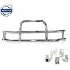 imageMytee Products Medium Model Deer Grille Guard Compatible for VOLVO VNL 20042017 with Brackets  8425x4235 Heavy Duty Polished Stainless Steel Grille Guard for TrucksSmall