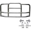 imageMytee Products Medium Model Deer Grille Guard Compatible for VOLVO VNL 20042017 with Brackets  8425x4235 Heavy Duty Polished Stainless Steel Grille Guard for TrucksLarge