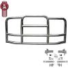 imageMytee Products Medium Model Deer Grille Guard Compatible for VOLVO VNL 20042017 with Brackets  8425x4235 Heavy Duty Polished Stainless Steel Grille Guard for TrucksLarge