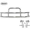 imageMytee Products Medium Model Deer Grille Guard Compatible for VOLVO VNL 20042017 with Brackets  8425x4235 Heavy Duty Polished Stainless Steel Grille Guard for TrucksSmall