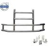 imageMytee Products Medium Model Deer Grille Guard Compatible for VOLVO VNL 20042017 with Brackets  8425x4235 Heavy Duty Polished Stainless Steel Grille Guard for TrucksMedium