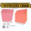 imageMytee Products MultiColor Safety Kit  Includes 2 Oversize Load Banner 4 Magnetic Flag Holders 4 Red amp Orange Flags
