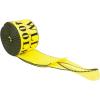 imageMytee Products Mytee Product 4 Pack Winch Straps 4 x 30 Yellow Heavy Duty Tie Down wSewn Loop WLL 5400 lbs  4 Inch Cargo Control for Flatbed Truck Utility Trailer4  Pack