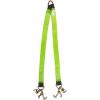 imageMytee Products Tow Straps V Bridle 3 x 36 wRTJ Clusters Hi VIZHI Abrasion Green Webbing 5400 lbs WLL  Recovery V Strap wReinforced Webbing for Towing Wrecker Rollback Car Hauler1  Pack