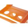 imageMytee Products V Shaped Board 4 Orange Plastic Corner Edge Protectors for Cargo Loads  Tie Down Strap Guard for Winch Ratchet Straps on Flatbed Trailers  VStyle Tie Downs Edge Protectors