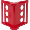 imageMytee Products V Shaped Board 4 Red Plastic Corner Edge Protectors for Cargo Loads  Tie Down Strap Guard for Winch Ratchet Straps on Flatbed Trailers  VStyle Tie Downs Edge Protectors