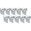 imageMytee Products 10 Pack Steel Corner Protector wChain Slot10  Pack